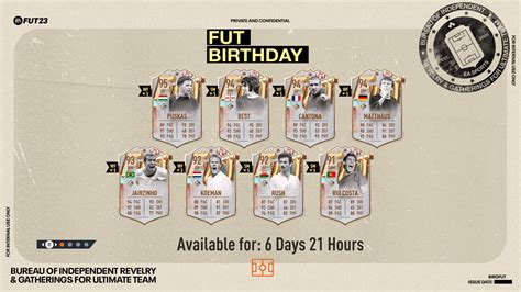 how many fut birthday tokens are there|FIFA 23 FUT Birthday Swaps Token Tracker: Full List of Tokens